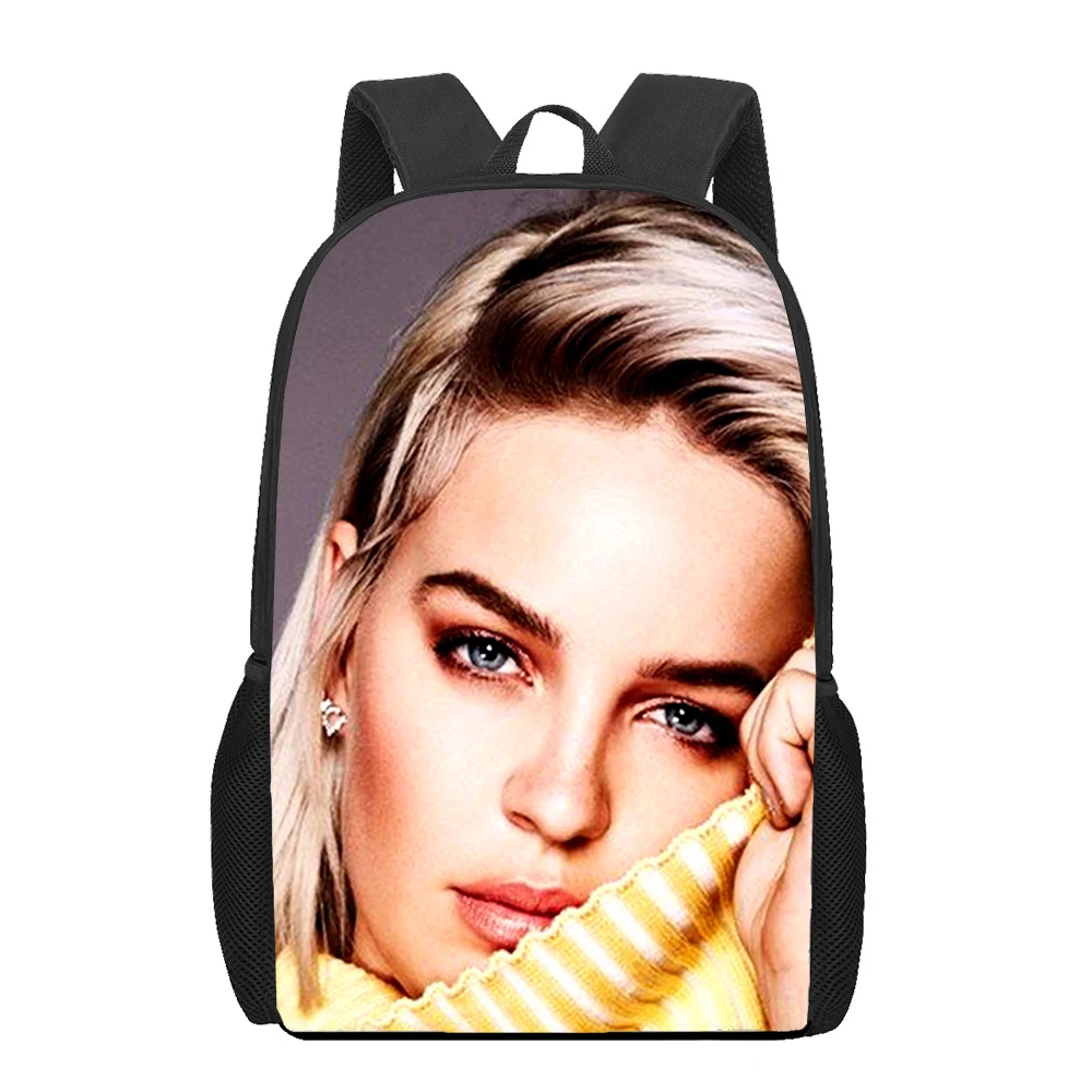 

Anne Marie 3D Print Backpacks For Girls Boys Children School Bags Orthopedic Backpack Kids Book Bag Knapsack