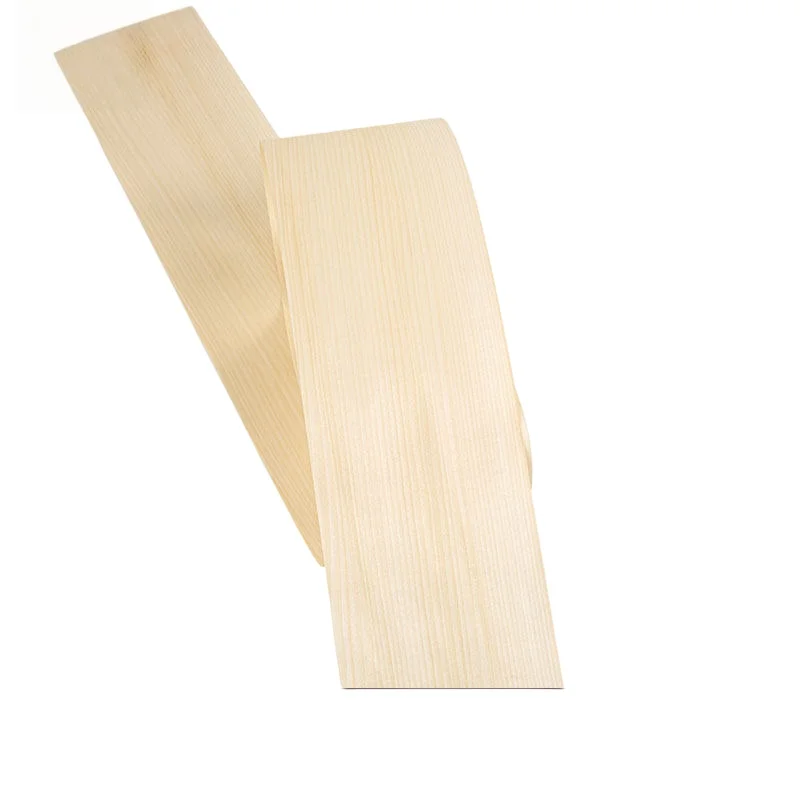 Natural Basswood Straight Grain Veneer, 0.2mm, 250x17cm, For Album Cover Decoration & Mixed Media Art Creation.