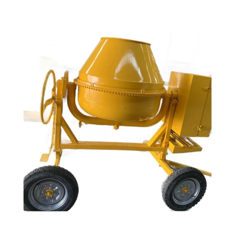 Mini Movable Concrete Cement Mixing Machine Construction Site Blending Equipment For Building Engineering Operation