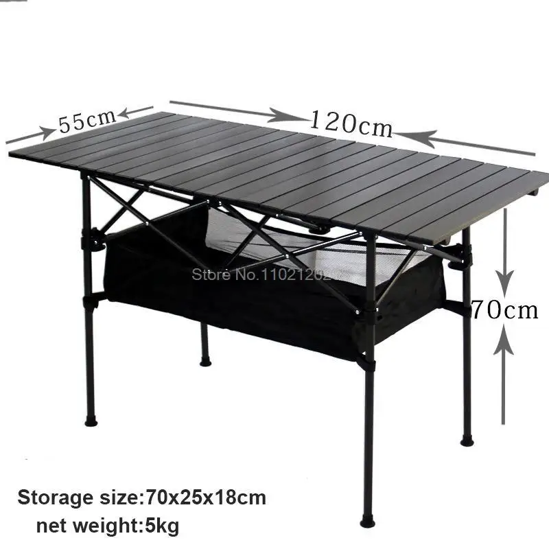 Nova cadeira de mesa dobrável ao ar livre acampamento liga alumínio churrasco piquenique mesa à prova dwaterproof água durável mesa dobrável