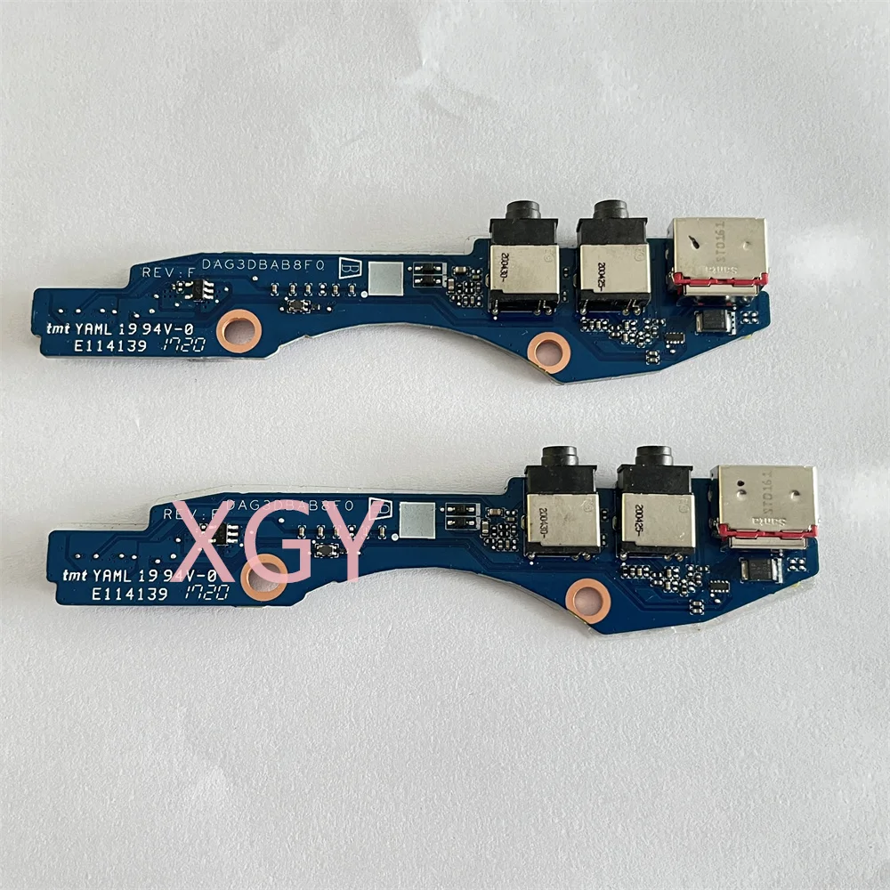 

Original For HP 15-DC TPN-Q211 Laptop IO USB Jack Audio Headphone Board DAG3DBAB8F0 100% Test OK