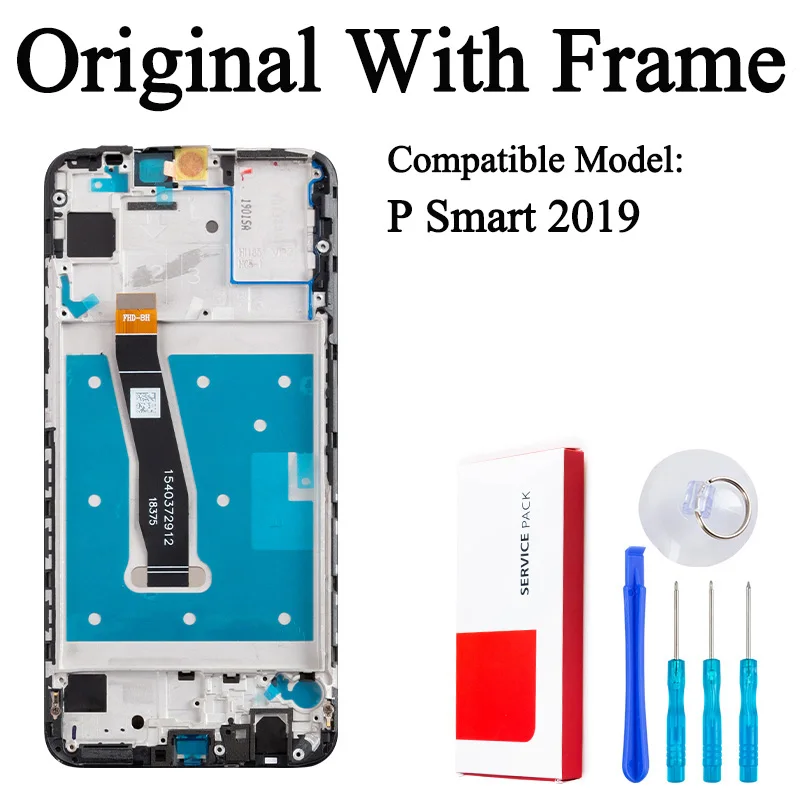 Display LCD per Huawei P Smart 2019 POT-LX1 LX2J LX3, Schermo Touch con Digalizzatore, Ricambio LCD per HUAWEI P Smart 2019 Display LCD per Huawei P Smart 2019 POT-LX1 LX2J LX3, Schermo Touch con Digalizzatore, Ricambio LCD per HUAWEI P Smart 2019
