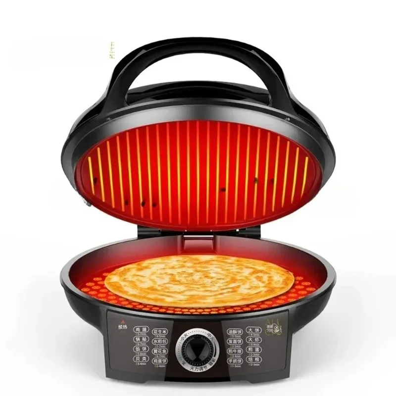 Electric Baking Pan Household Intelligent Double-Sided Heating Electric Cake File New Deepening And Increasing Pancake Pizza Pan