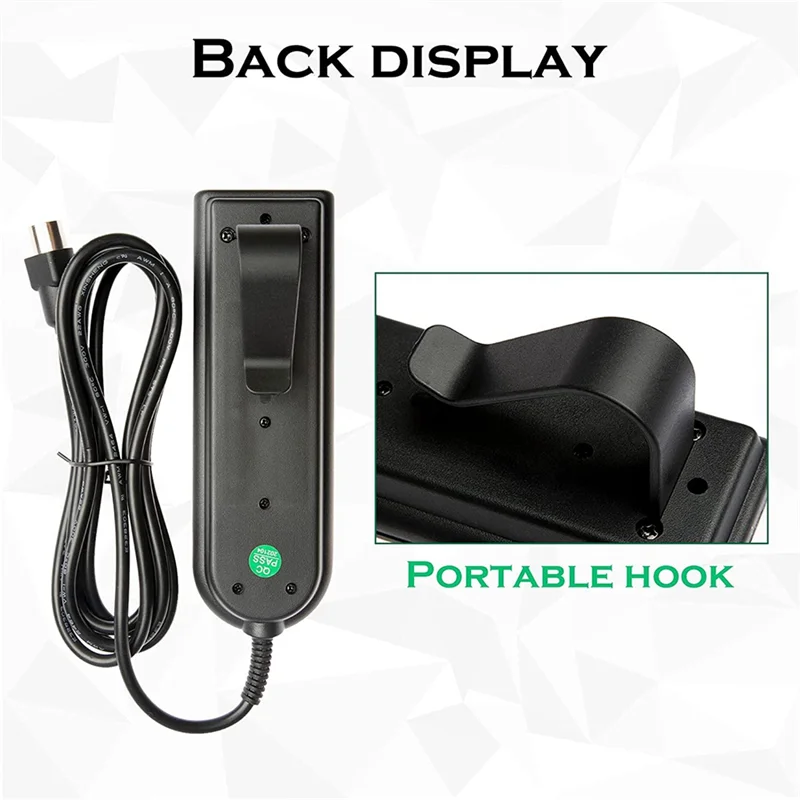 

FAST-4X Electric Sofa Remote Replacement, 5 Pin 4 Button Power Recliner Remote Replacement For OKIN LIMOSS Pride Berkline