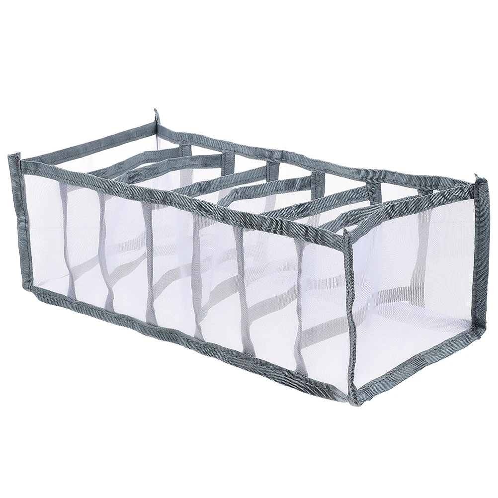 

Foldable Multi-Grid Clothes Storage Box Household Closet Organizer Pants Underwear Keeper Water-Resistant Laundry