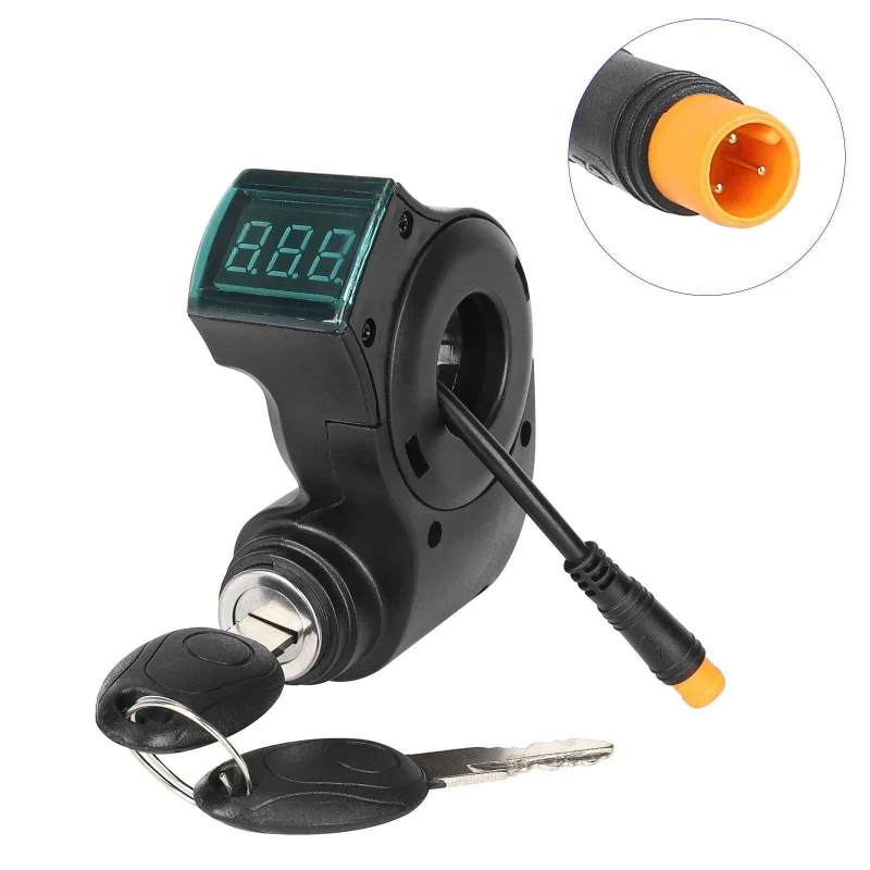Electric Scooter Handlebar Switch Lock For Kugoo G2pro M4 PRO 3 Pin Display Switch Lock Kugookirin G2 Pro Cylinder Starter