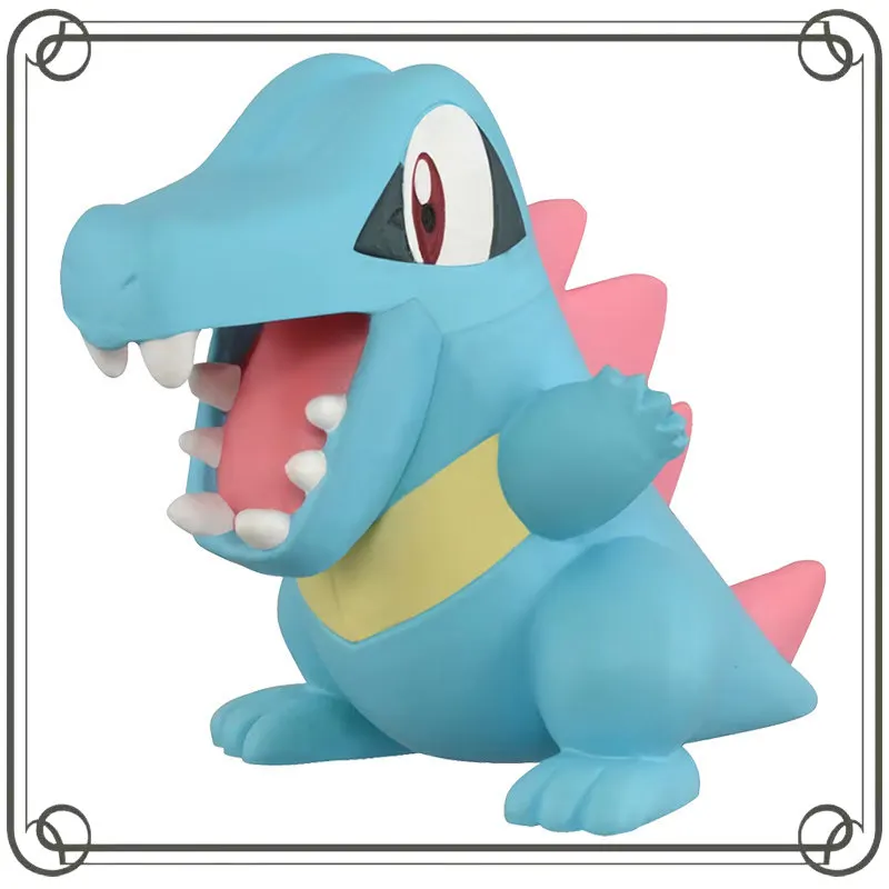 

Totodile Pokemon Figures Q-version Action Figure Model Ornament Action Figure Model Toys