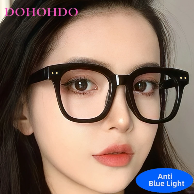 

Classic Trendy Square Anti Blue Light Glasses Women Men Brand Designer Computer Reading Eye Protection Optical Eyeglasses Очки
