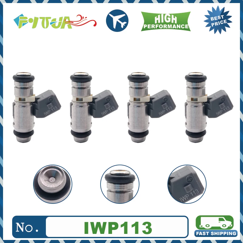 

4pcs fuel Injector IWP113 For Gol- Parati- Polo- 1.0 16v Santana- 1.8 Gasolina- High Quality IWP-113 IWP 113 50100902