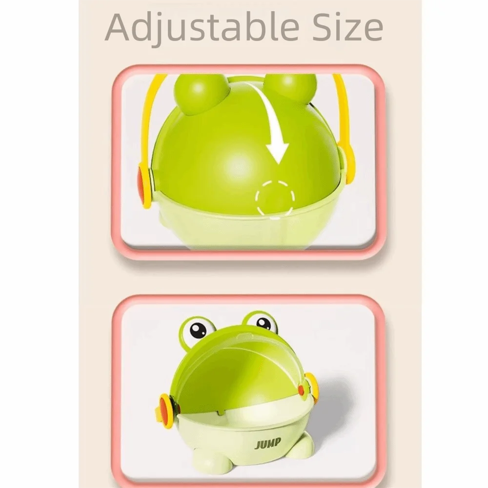 

Assorted Colors Fun Jumping Frog Toy with Storage Bucket Cute Animals Bouncing Toad Game Enhances Motor Skills Reusable