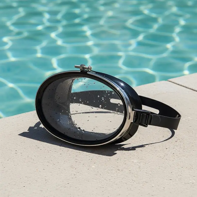 Panoramic Single Lens Diving Mask With Tempered Glass For  Enthusiasts