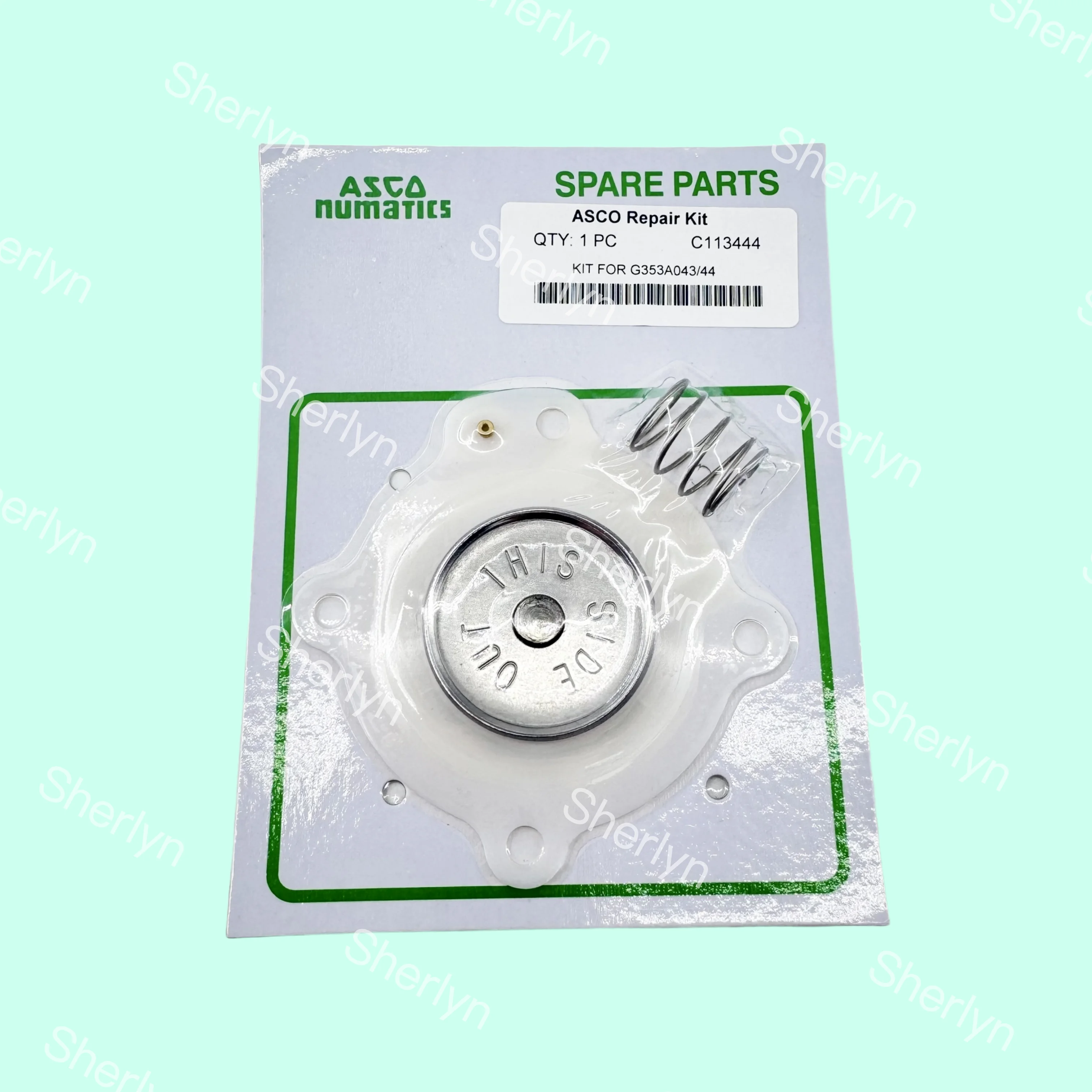 C113443 ASCO 1 inch  Pulse Valve Diaphragm C113444 C140740 SCG353A043/44 Repair Parts