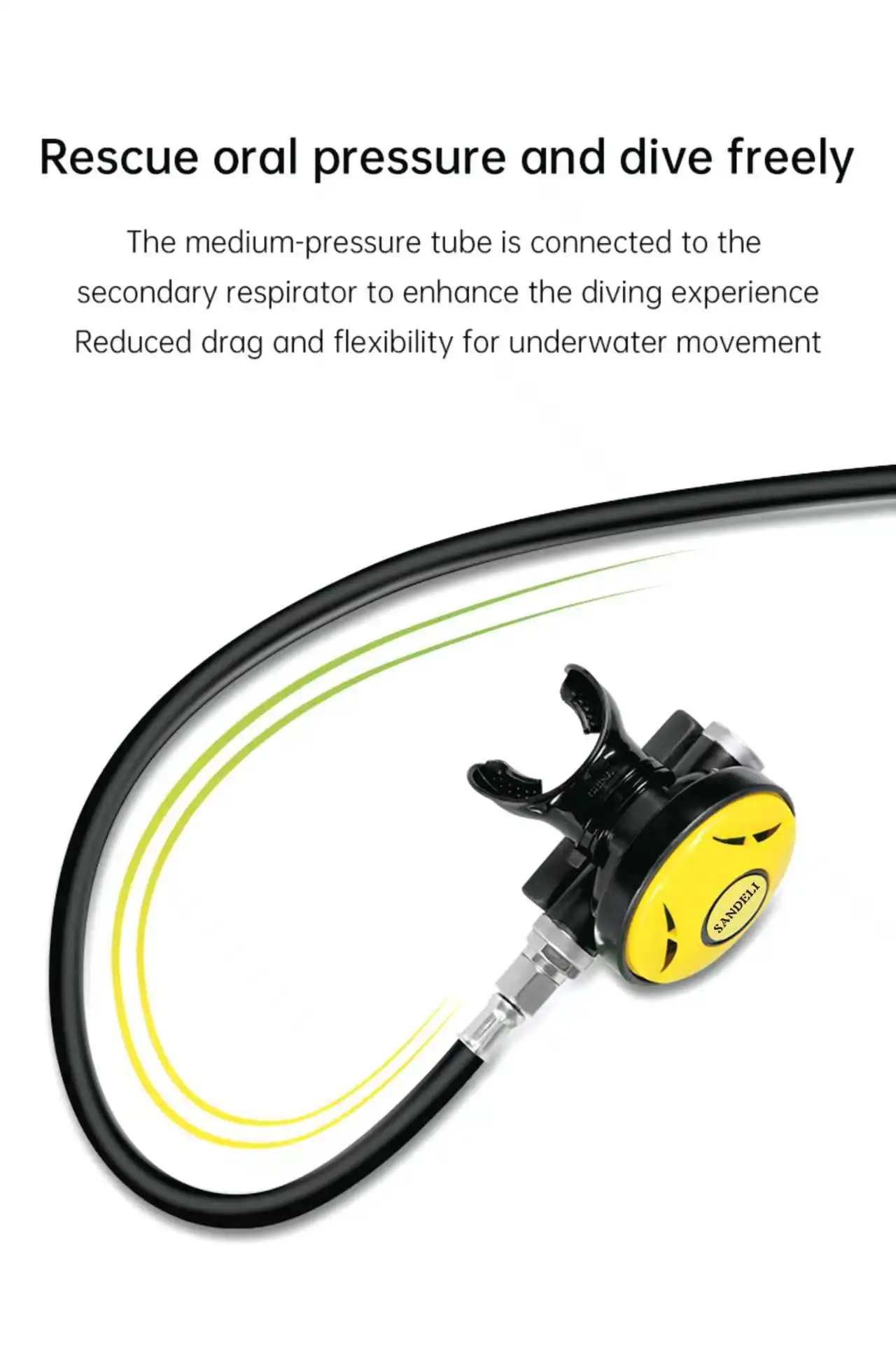 Manufacturer-made 4-liter Scuba Tank Regulator with Full-Face Mask, Lasts 40-50 Minutes of Diving Equipment view 4