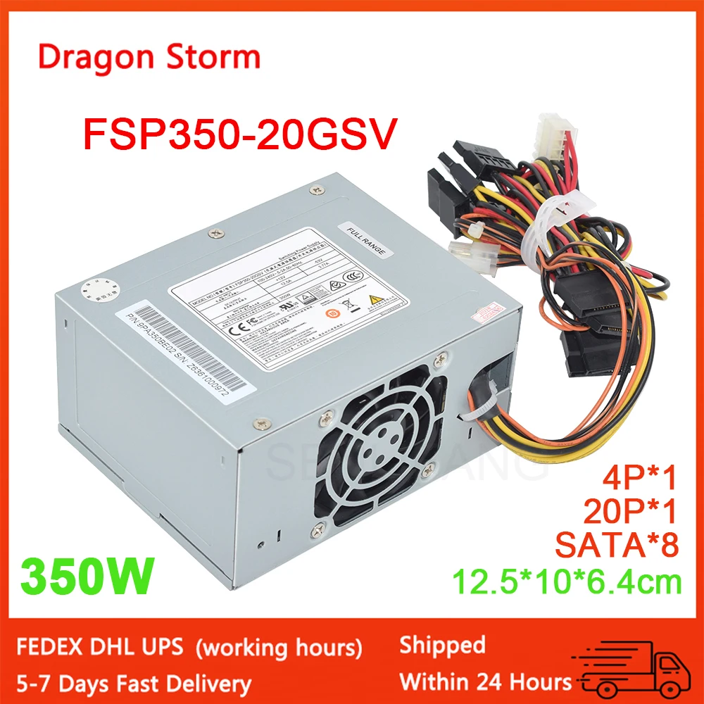 

For Hanker POE 7916N 20Pin+4Pin+ SATA*8 350W Switching Power Supply FSP350-20GSV DPS-300AB-81 FSP300-20GSV Working Used