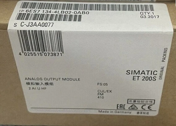 

Brand New 1PCS 6ES7134-4LB02-0AB0 electronic module sufficient stock Expedited shipping