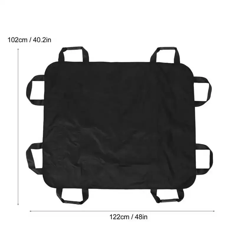 Waterproof Transfer Blanket Positioning Bed Pad Reusable Handle Widen Strap Lift Patient Transfer Bed Pad Elderly Shift Aid Care