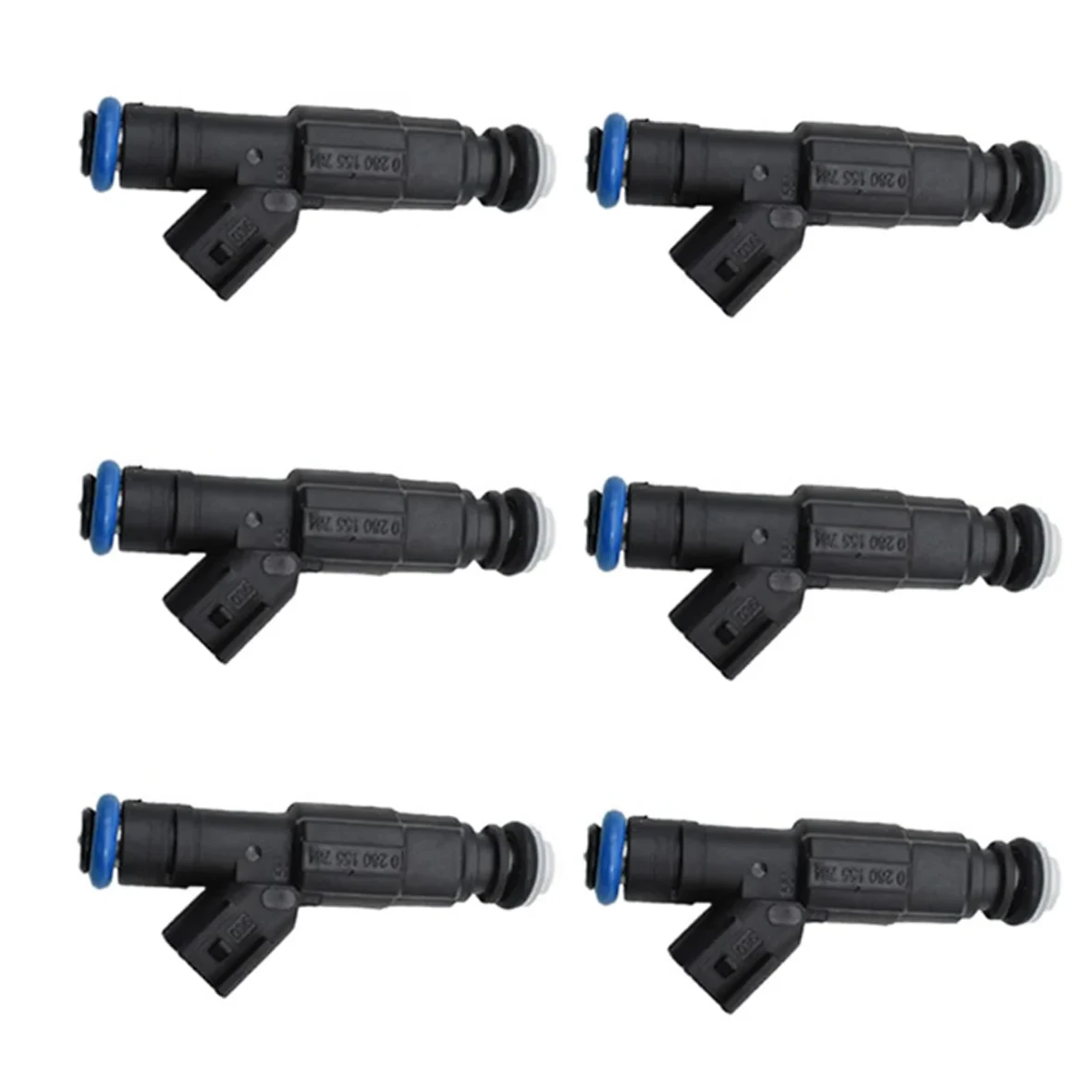 6Pcs Fuel Injector 0280155784 For Jeep Cherokee Grand Cherokee Wrangler 4.0L Dodge Ram 1500 2500 3500 5.2L 1999-2004