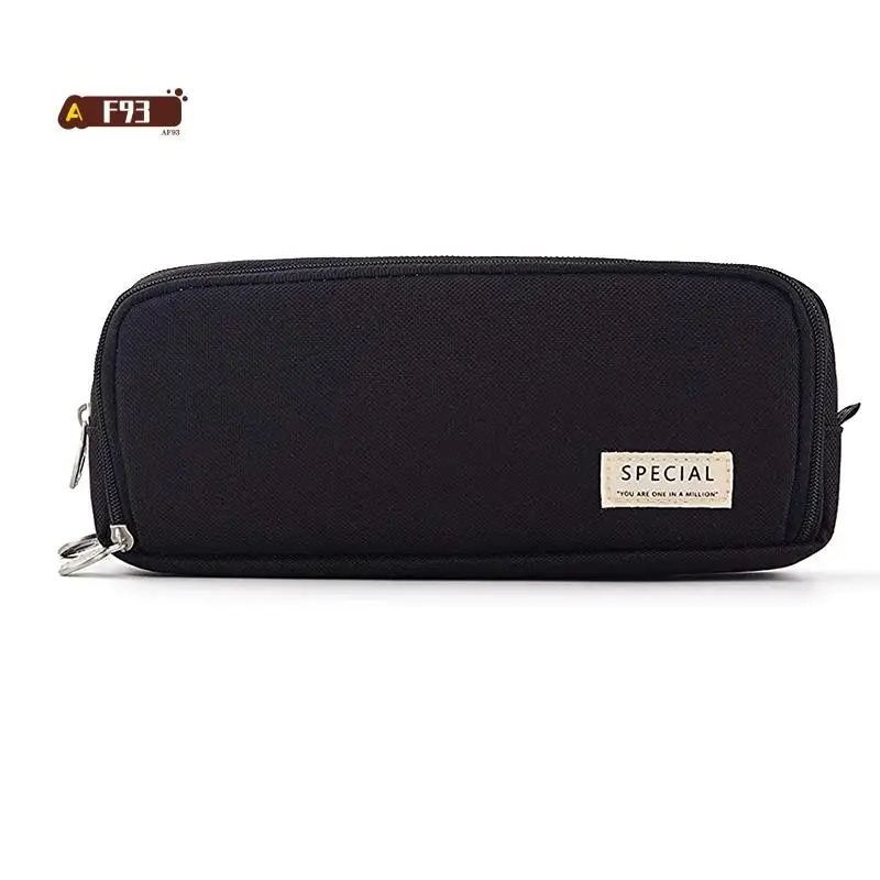 AF93-ANGOO пенал с тремя отделениями, сумка для ручек для школы, девочек-подростков, мальчиков, мужчин и женщин