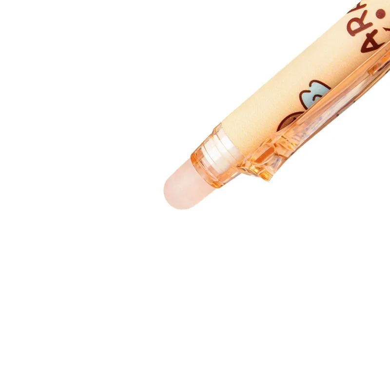 6 قطعة كابيبارا لطيف قابل للمسح القلم الحبر الأزرق الكتابة السلس التجفيف السريع أقلام مدرسة مكتب اكسسوارات الطلاب القرطاسية طفل هدية