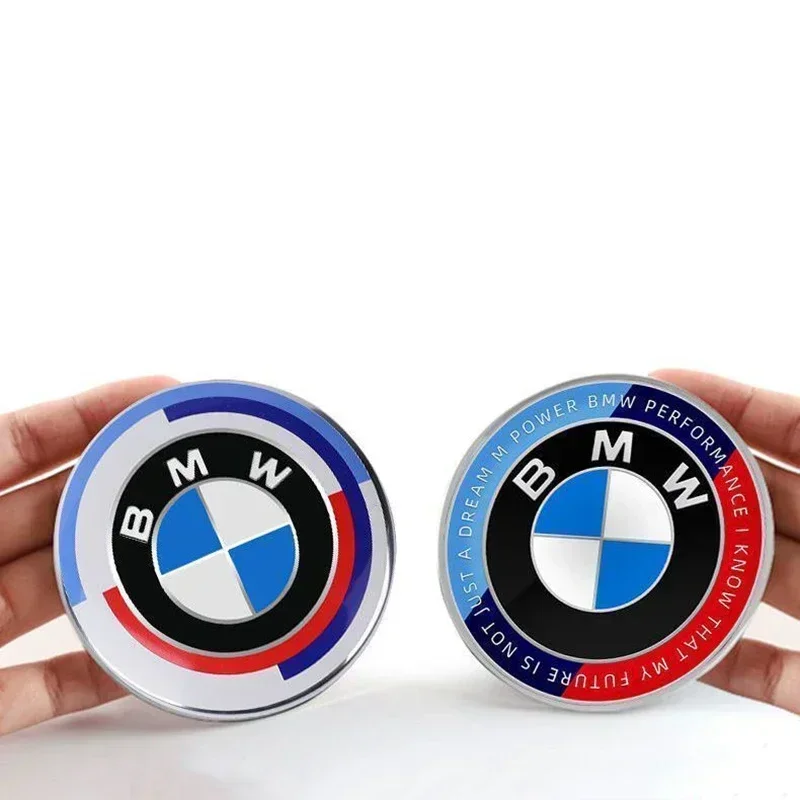 45MM Car Steering Wheel Center Emblem Badge Sticker for E39 E46 E90 E60 F10 F11 F20 F30 F34 F01 G20 G21 G31 G38 G60 X1 X3 X5 X7