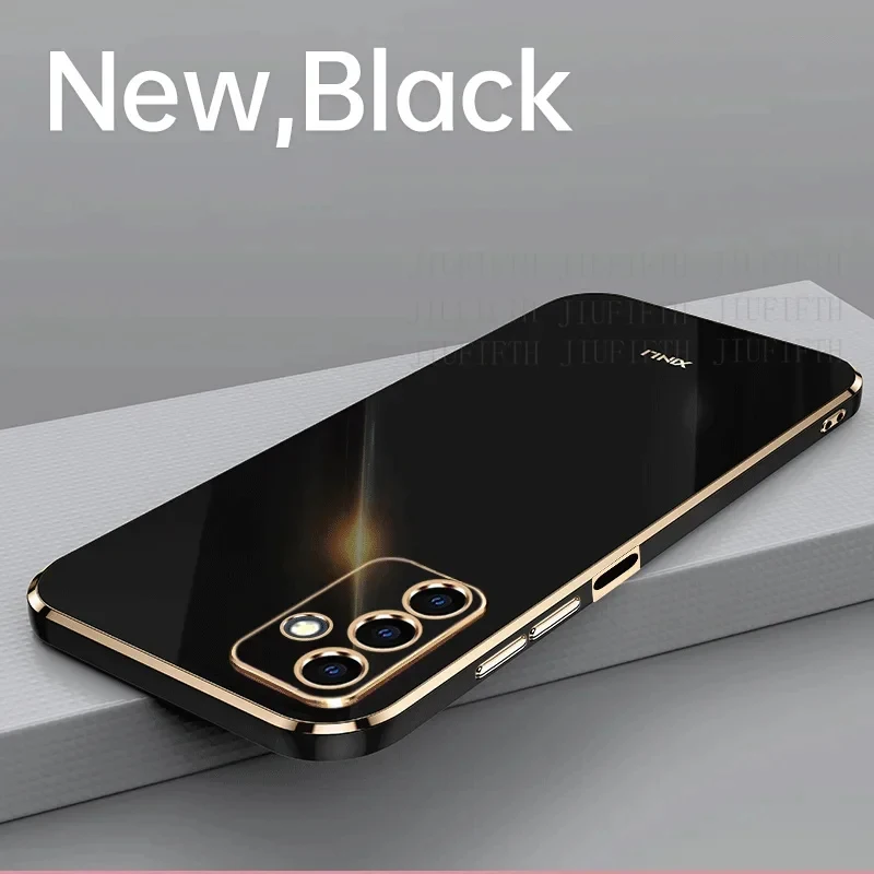 For Samsung Galaxy A56 A55 A36 A35 A26 A25 A16 A15 5G Case, Plated Square Frame Soft Phone Cover
