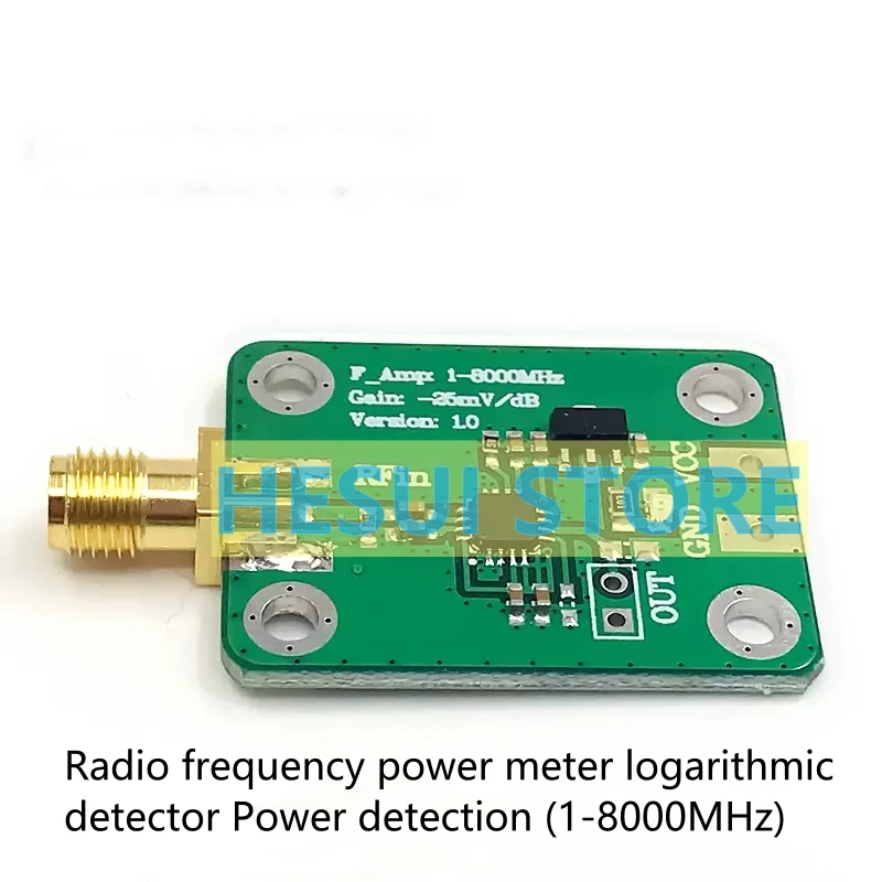 AD8318 Module RF demodulating logarithmic amplifier 1MHz-8GHz 70dB RF Logarithmic Detector/Controller RSSI measure  (1-8000MHZ)