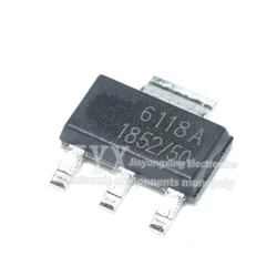 10pieces ME6118A50B3G SOT-223 6118A ME 1A 5.0V