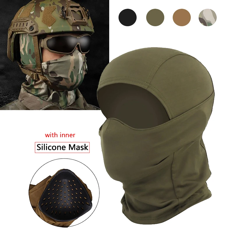 

Tactical Camouflage Balaclava Full Face Mask Paintball Cycling Bicycle Hiking Scarf Airsoft Hunting Shooting Headgear Masks