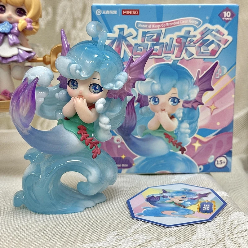 Genuine Co-branded Honor of Kings Canyon Fantasy Series Mini Game Figure Blind Box Li Bai Anime Figure Mystery Box Ornament Gift view 3