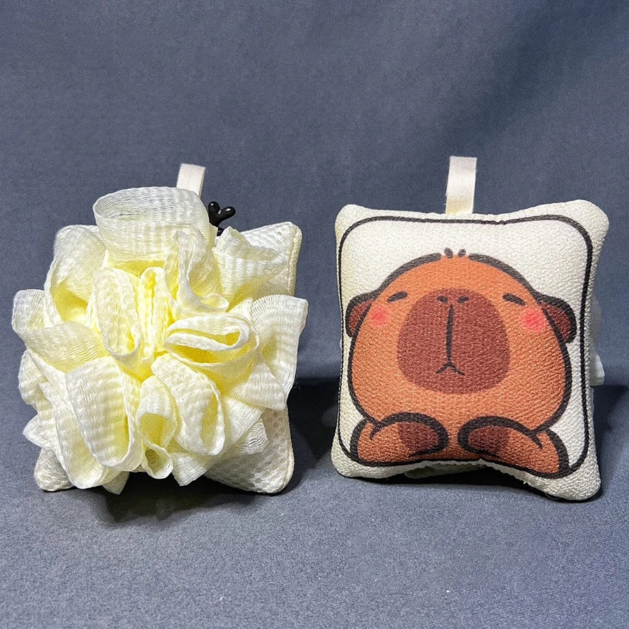 كرة حمام بالا على شكل بطاقة، مقشرة على الوجهين ورغوية الكل في واحد #5