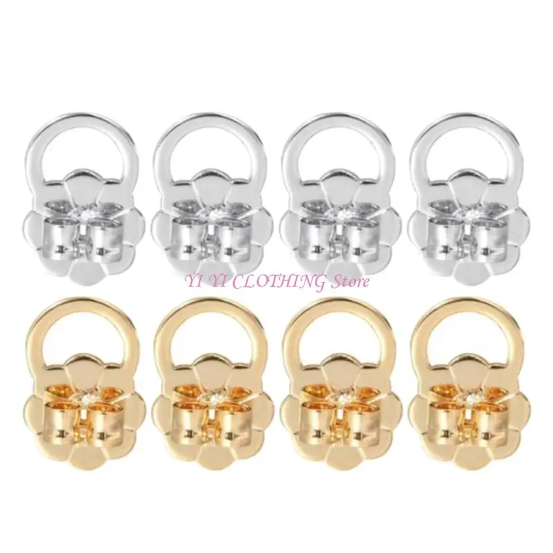 N5KF Earring Lifters Functional Backings Earring Back Stopper for Travelers