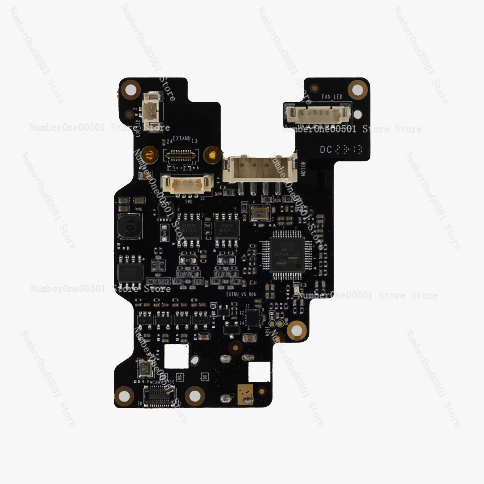 Suitable for Tuozhu 3D printer accessories X1 series extrusion board assembly V9 (double red light)