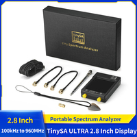 Original tinySA ULTRA 100kHz to 960MHz Hand Held Tiny Spectrum Analyzer 2.8 Inch TFT Display with Battery