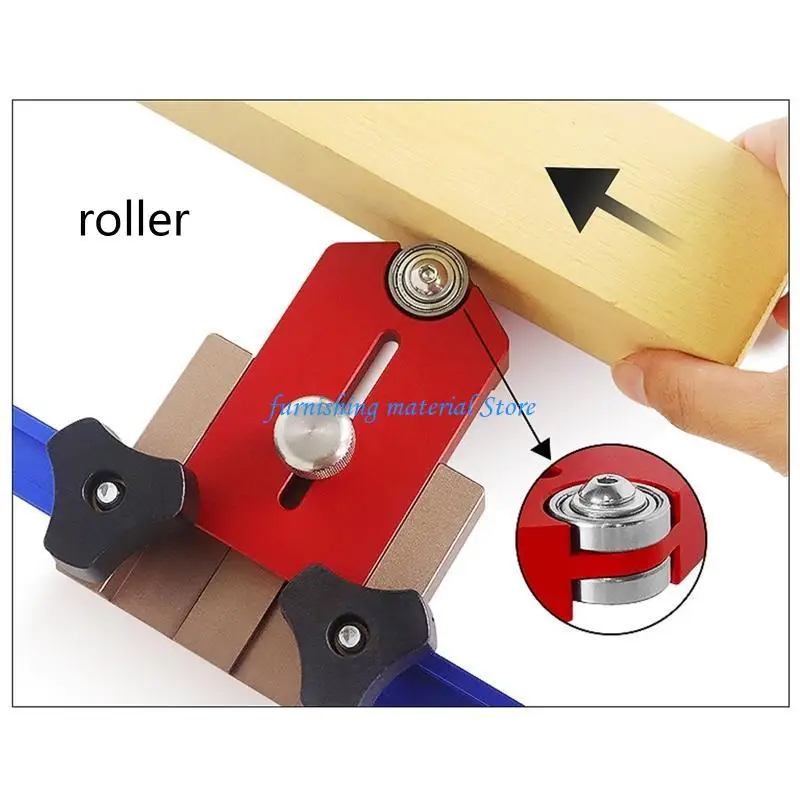 Y5GD Woodworking Table Push Table Push Manage Machine Tool Tool Calco del limite Sliding Myter Gauge Connector Retainer