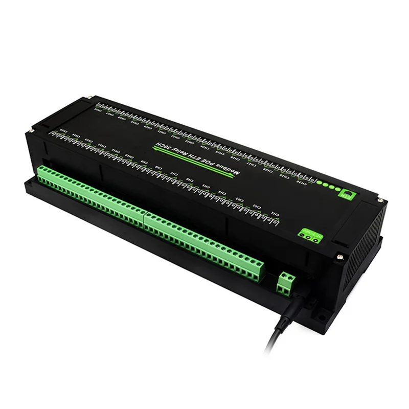 Modulo relè Ethernet Y43A-30-Ch, protocollo Modbus RTU/Modbus TCP, porta Poe con vari circuiti di protezione isolante