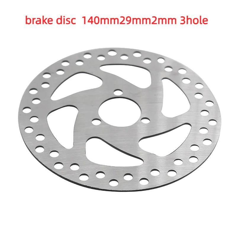 Electric Scooter  140mm Disc Brake Device 3Holes Stainless Steel Rotor Disc Brake With Screws