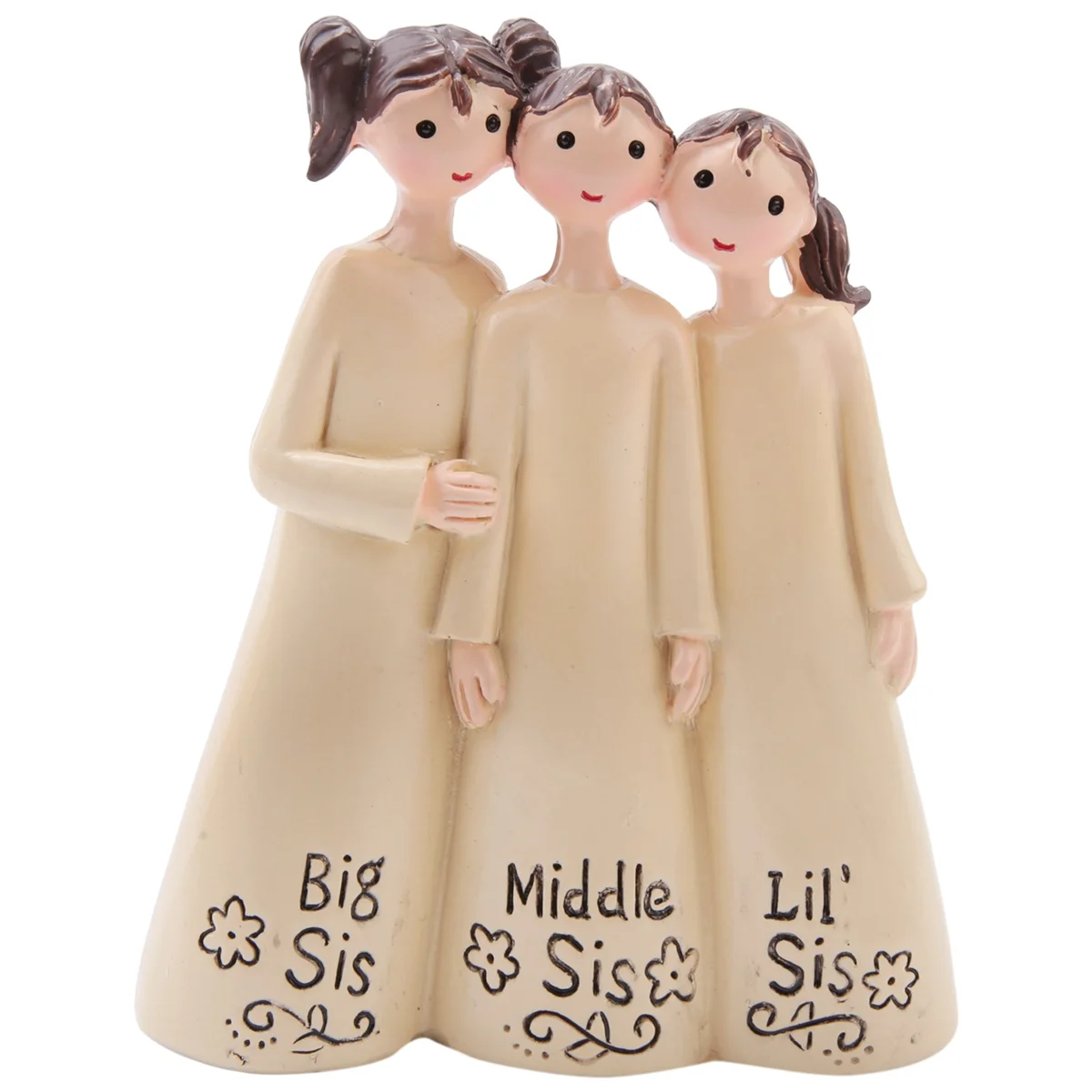 

Christmas Friendship Statue Home Decoration Resin Angel Statue Sisters Friends Artwork Warm Embrace Art Ornament Gift