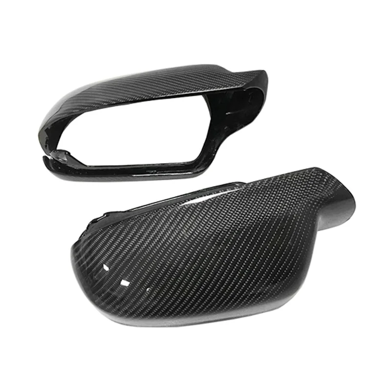 

B8.5 carbon fiber side mirror cover replacement for A3 A4 A4L A5 S5 RS3 RS4 RS5 Rearview mirror housing without lane assist