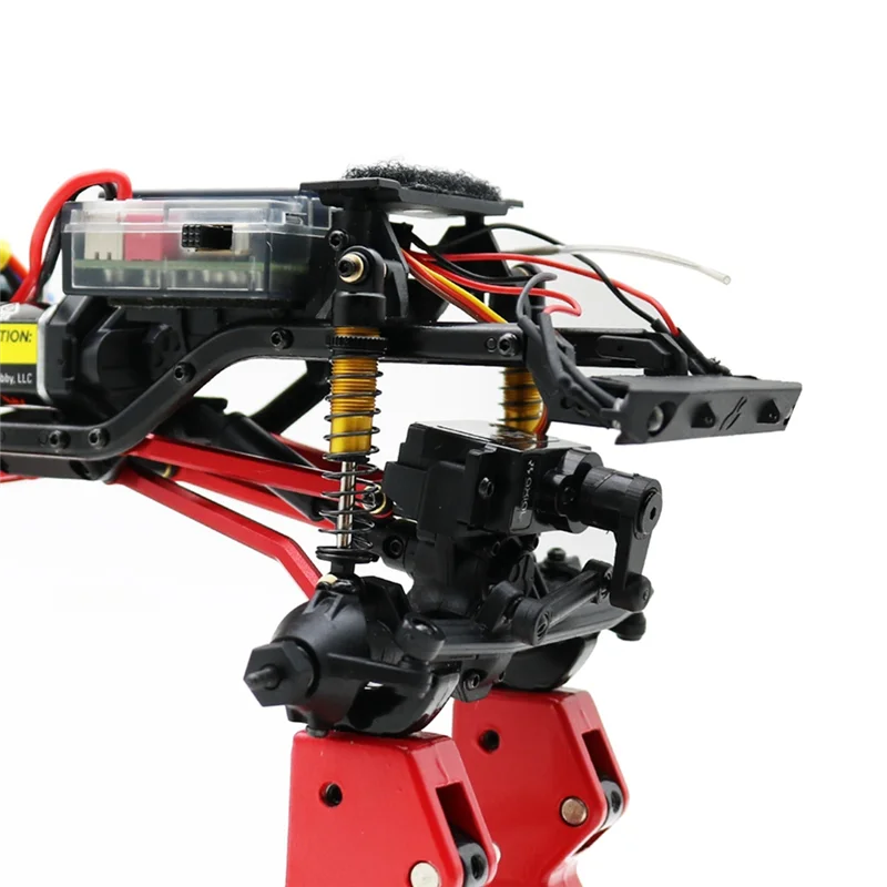 8 шт. 40 мм металлический демпфер амортизатора для осевого SCX24 C10 JLU Gladiator Bronco 1/24 RC Crawler, детали для обновления автомобиля, 2