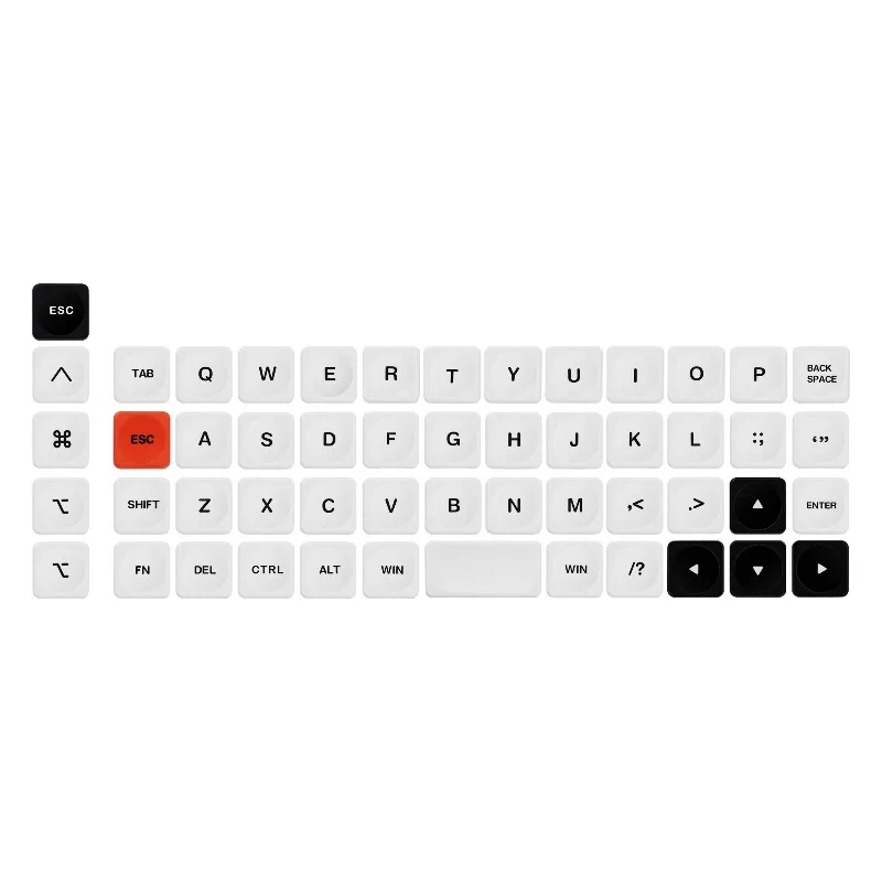 Chosfox LCK Mahjong Theme Keycaps Set Customized PBT Sublimation Low Profile Keyboard Caps for Mechanical Keyboard Accessories - Image 5