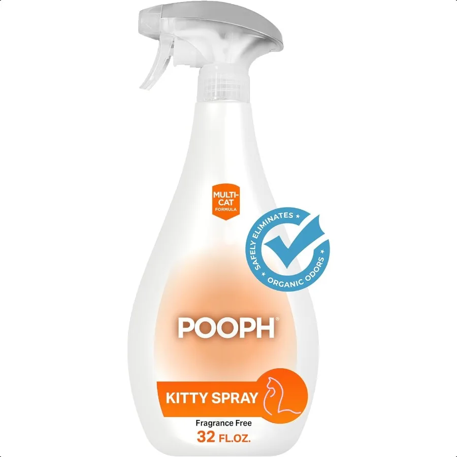 

Kitty Spray Patented Technology Eliminates Organic Odor OnContact Goes Anywhere Your Kitty Goes Cat Trees Furniture Bedding Mor