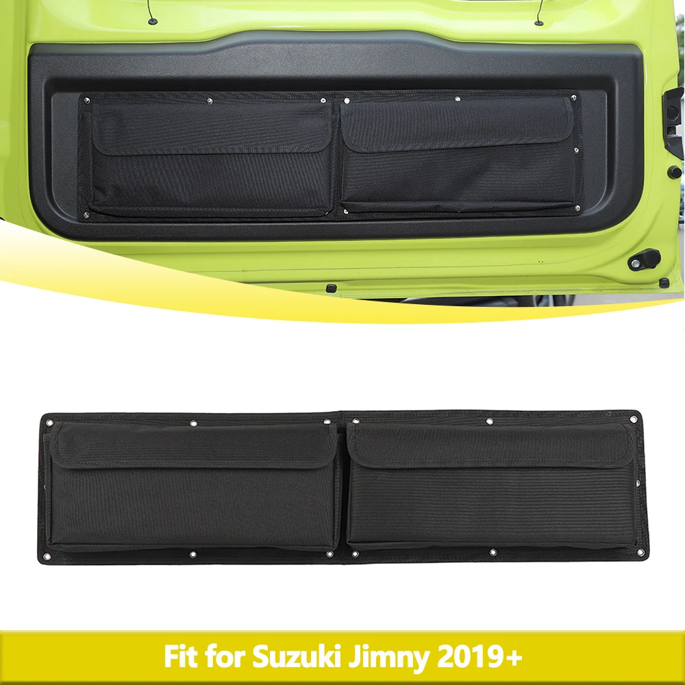 

Сумка для хранения задней двери для Suzuki Jimny JB64 JB74 2019-2023, аксессуары для интерьера, органайзер для хранения декоративной одежды