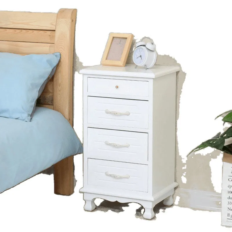 

Solid Wood Chest, Bedroom Storage Cabinet, European Bedside Table, Drawer Type, Chest of Drawers, Living Room, Locker, Kitchen