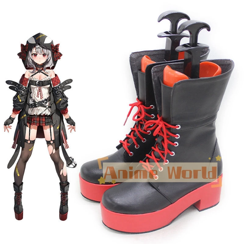 Hololive Virtual YouTuber Sakamata Chloe Cosplay Shoes Halloween Carnival Boots Custom Made