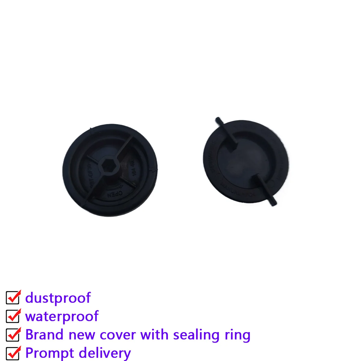 

For BMW 5 Series E60 520 523 525 530 Headlight Bulb Dust Cover Waterproof Dustproof Headlamp Rear Shell Seal Round Cap