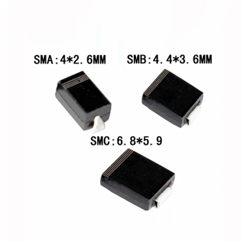 20-100pcs Rectifier diode 1N5822 SS34 3A/40V SMA SMB SMB DO-214AC DO-214AA DO-214AB IN5822 Schottky diode ss34