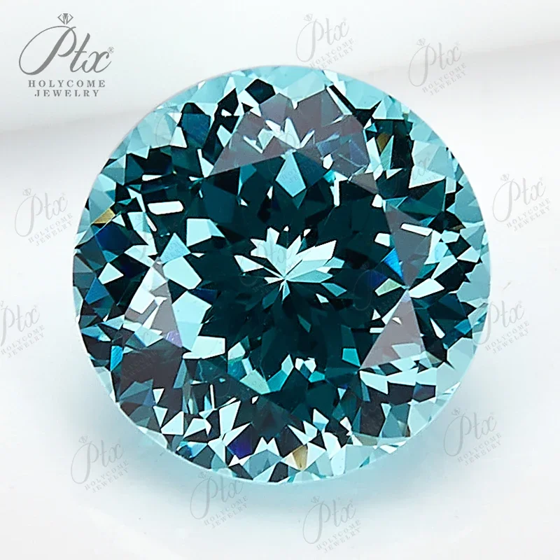 

Hot Sale Lab Grown Gemstone Loose Wholesale Paraiba Blue Paraiba Color Synthetic Gemstone Selectable AGL Gems for Jewelry Making