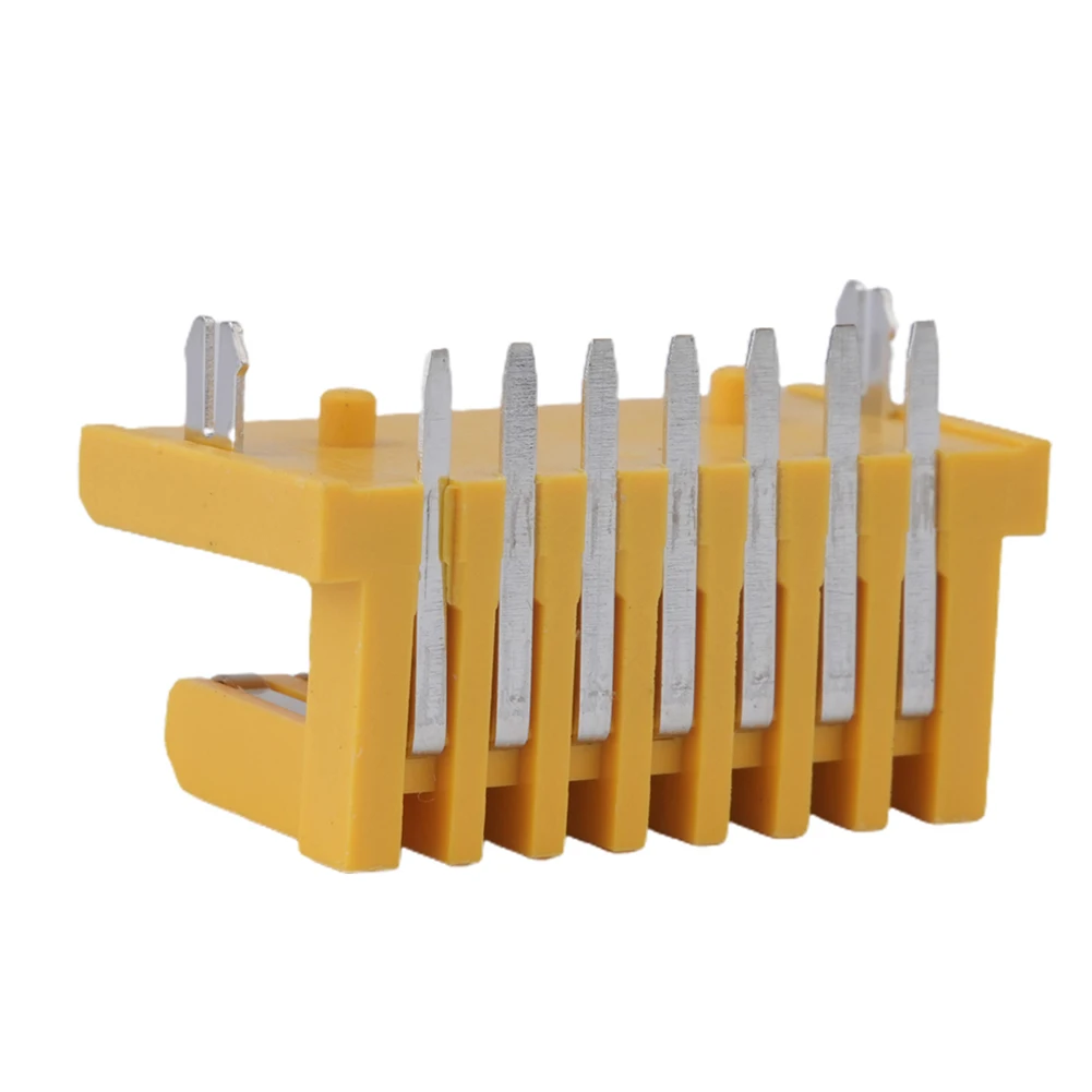 For PCB Board For 18V Li-ion Battery Li-ion Battery Connector BL1830 Charging Board For Electronic Projects Yellow