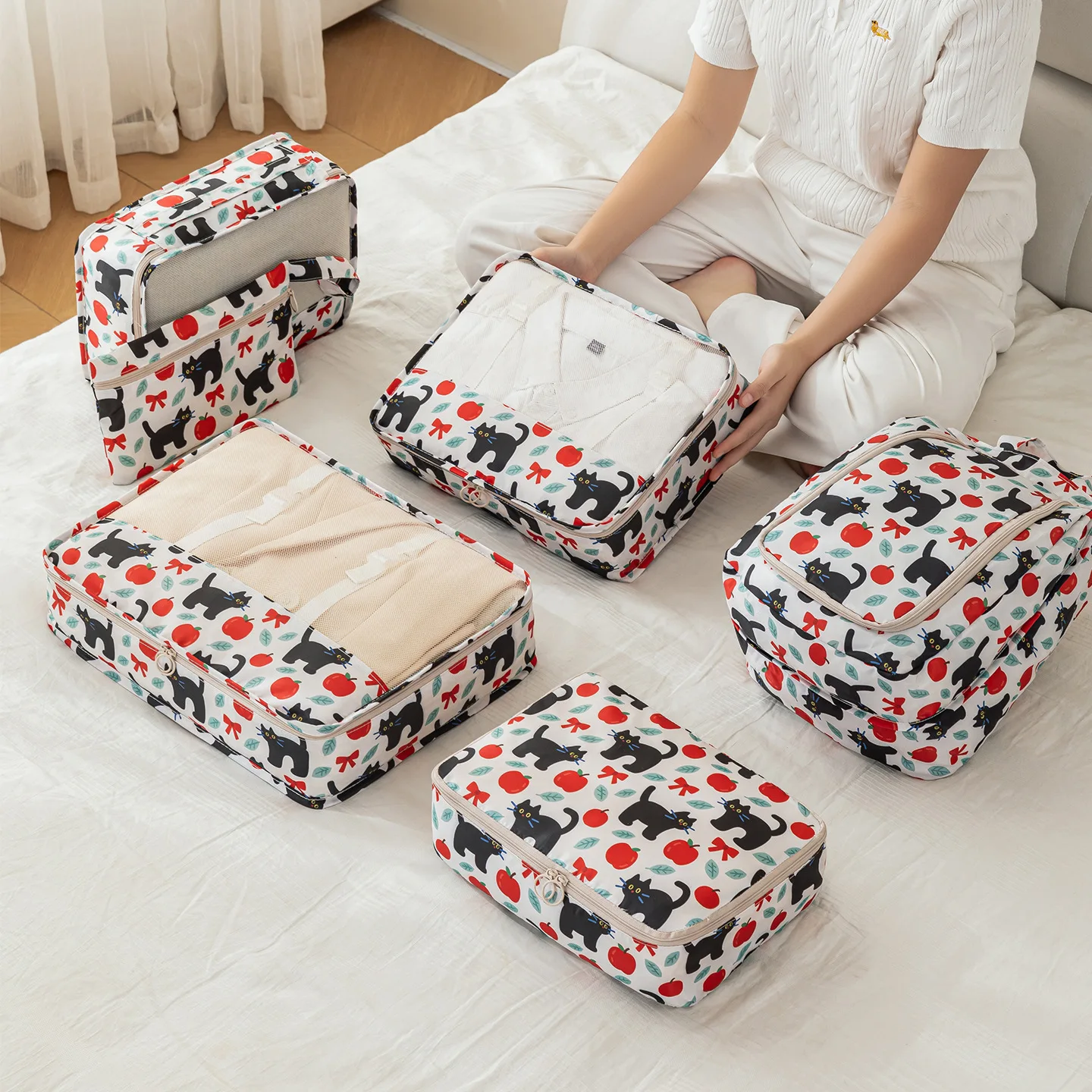 Набор из 7 дорожных органайзер – обзор и цена Travel Accessories Packing Cubes
