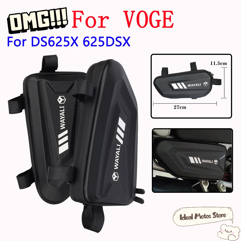 

Motorcycle Accessories Side Bag Tool Bags Frame Bumper Rod Waterproof Storage Bag For VOGE 625DSX DS625X DSX625 DSX 625 DSX 625X